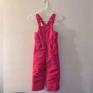 Pink kids snowsuit Roebuck & co